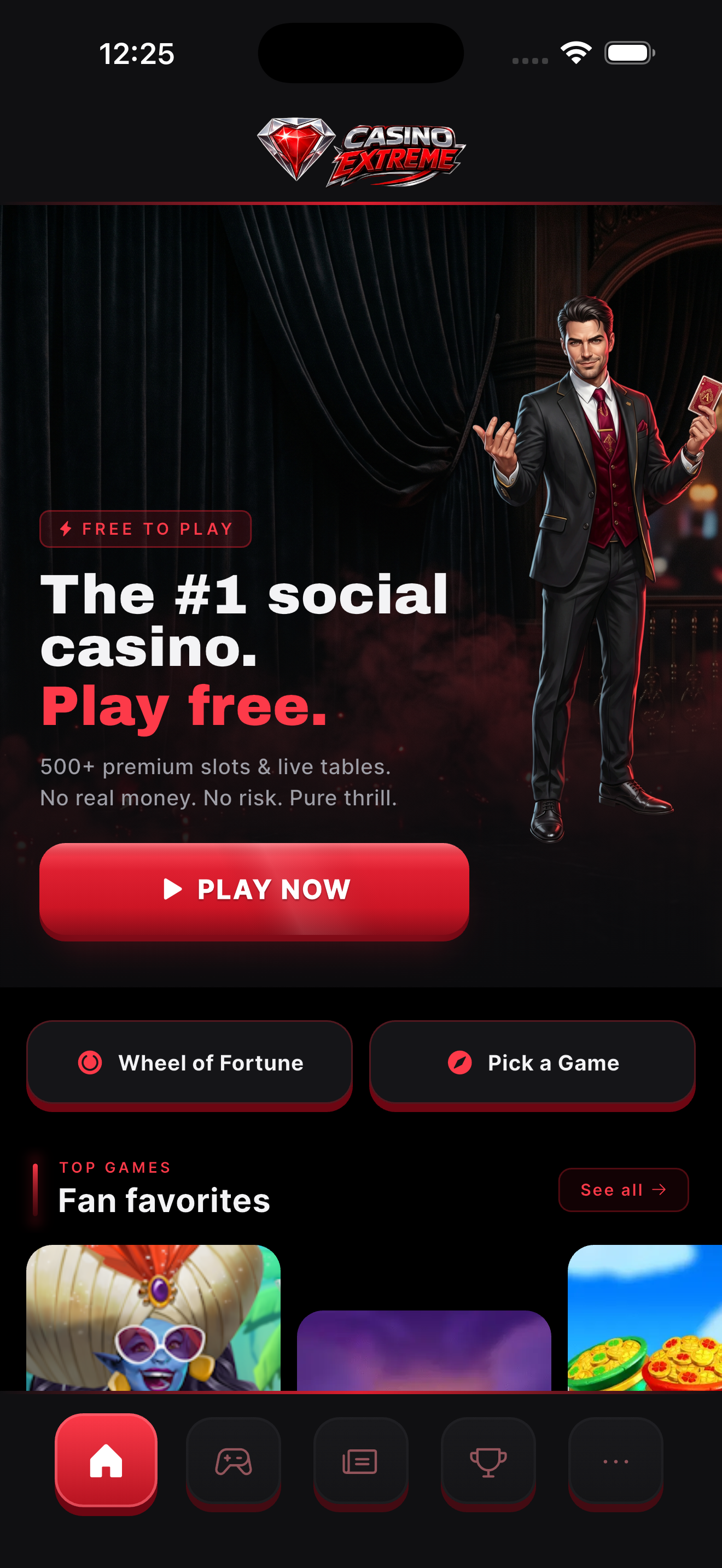 Casino Extreme Lobby