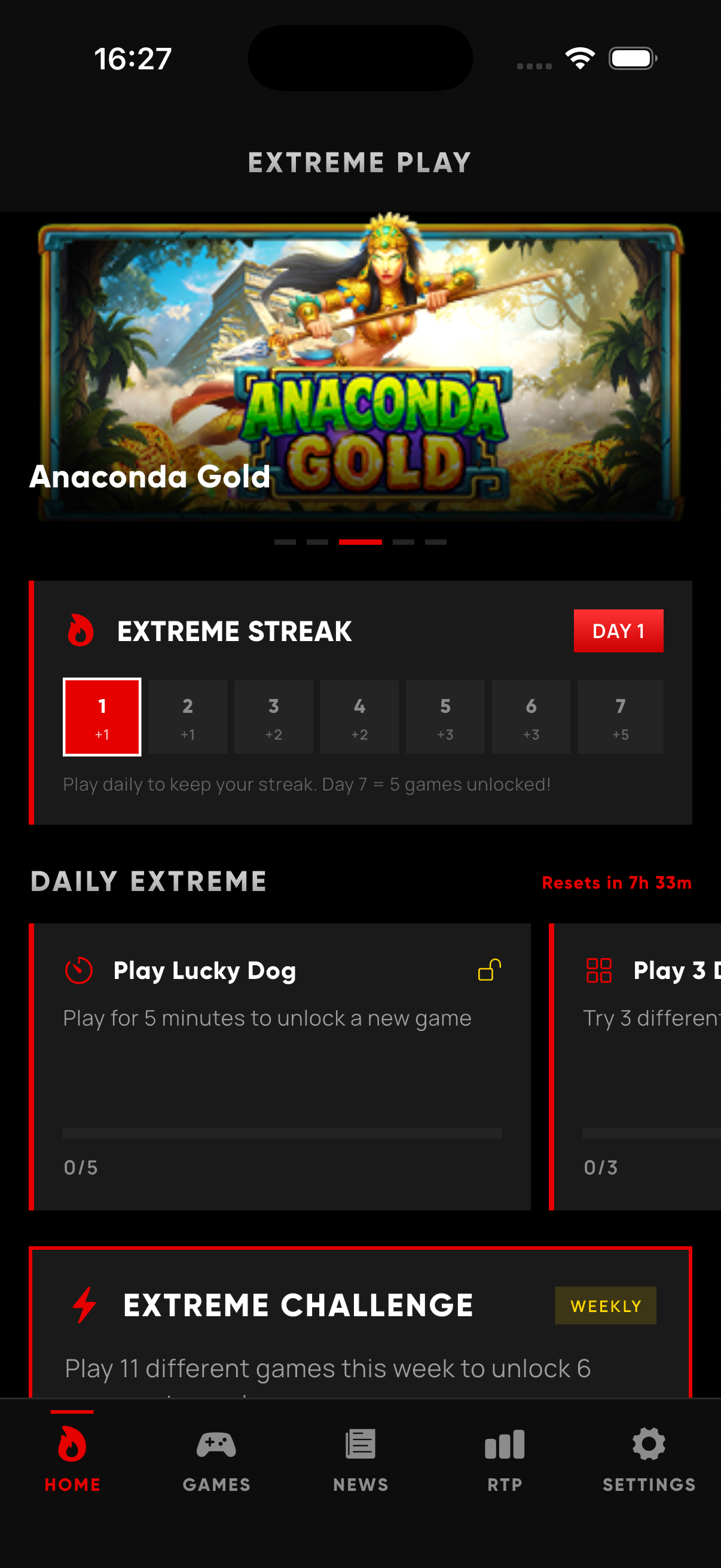 Casino Extreme Play Screenshot